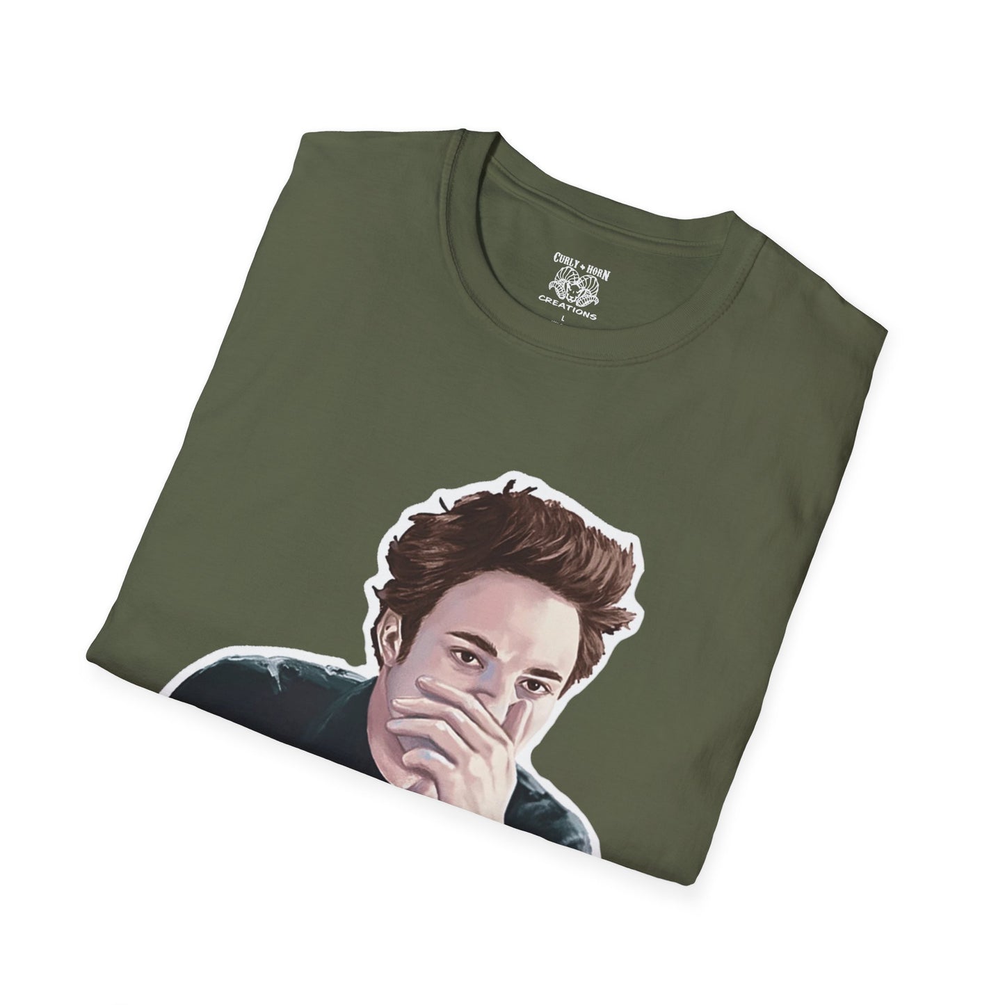 Edward Cullen Graphic Tee - Perfect for Everyday Wear, Gifts, Casual Outings, Art Lovers, Birthdays, and More!