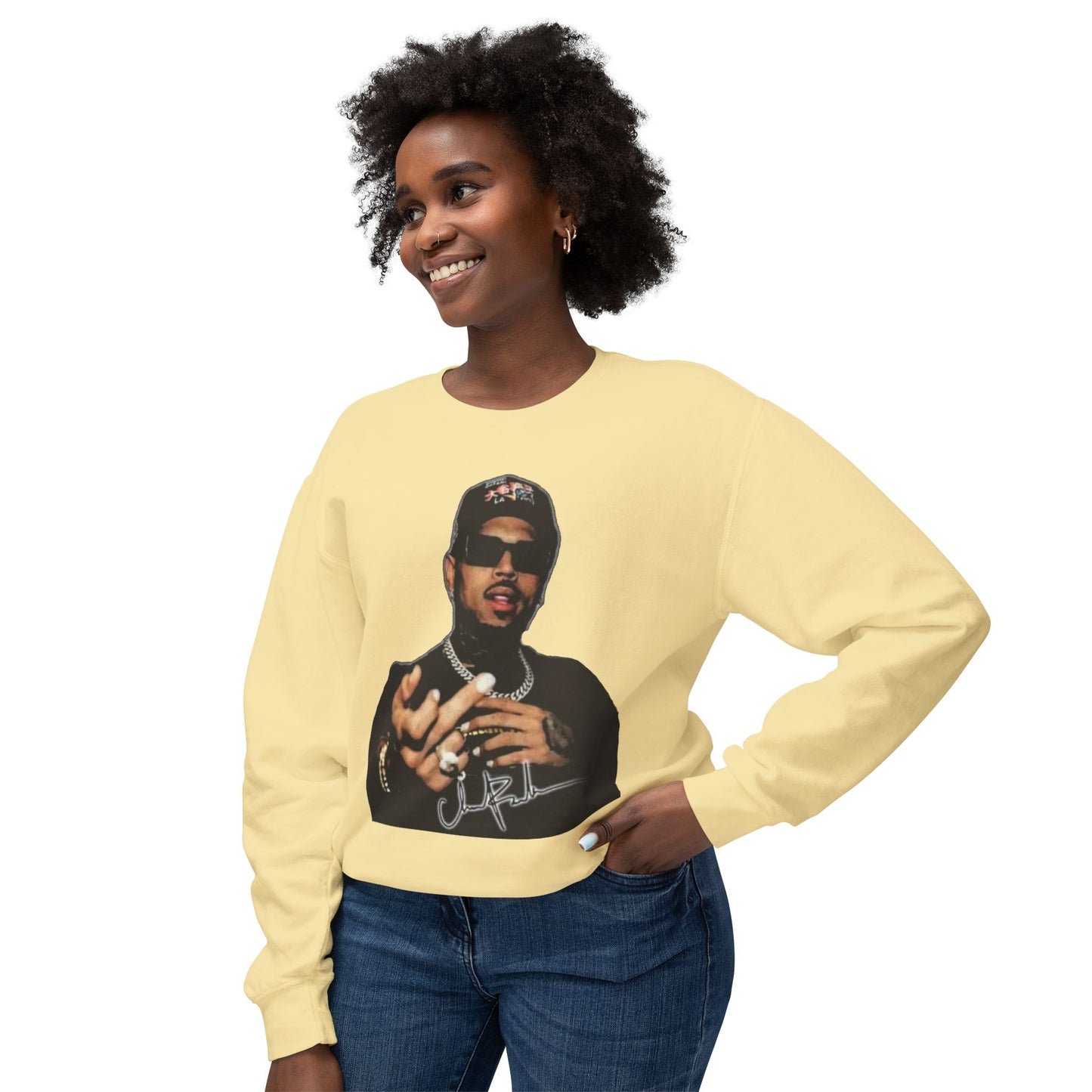 Unisex Breezy Lightweight Crewneck Sweatshirt with Signature Design | Cozy Sweatshirt for Casual Wear, Gift for Music Lovers, Stylish [...]