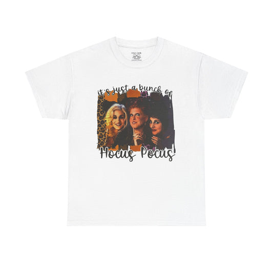 Hocus Pocus Tee, Unisex Halloween Shirt, Witchy Graphic Tee, Cute Halloween Apparel, Casual Fall Fashion