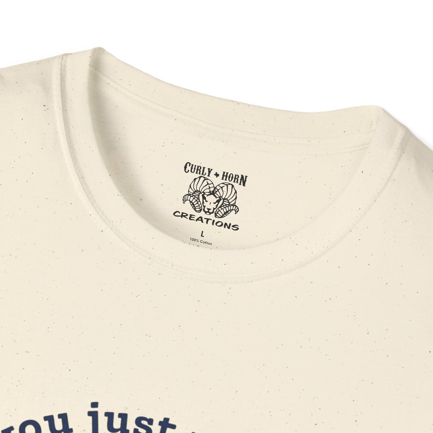 Funny Western Frog Unisex Softstyle T-Shirt with Quirky Quote