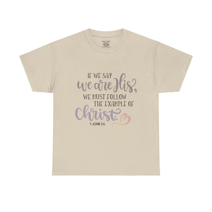 Unisex Christian Quote Tee, Inspirational Shirt, Faith-Based Gift, Everyday Wear, Religious Apparel