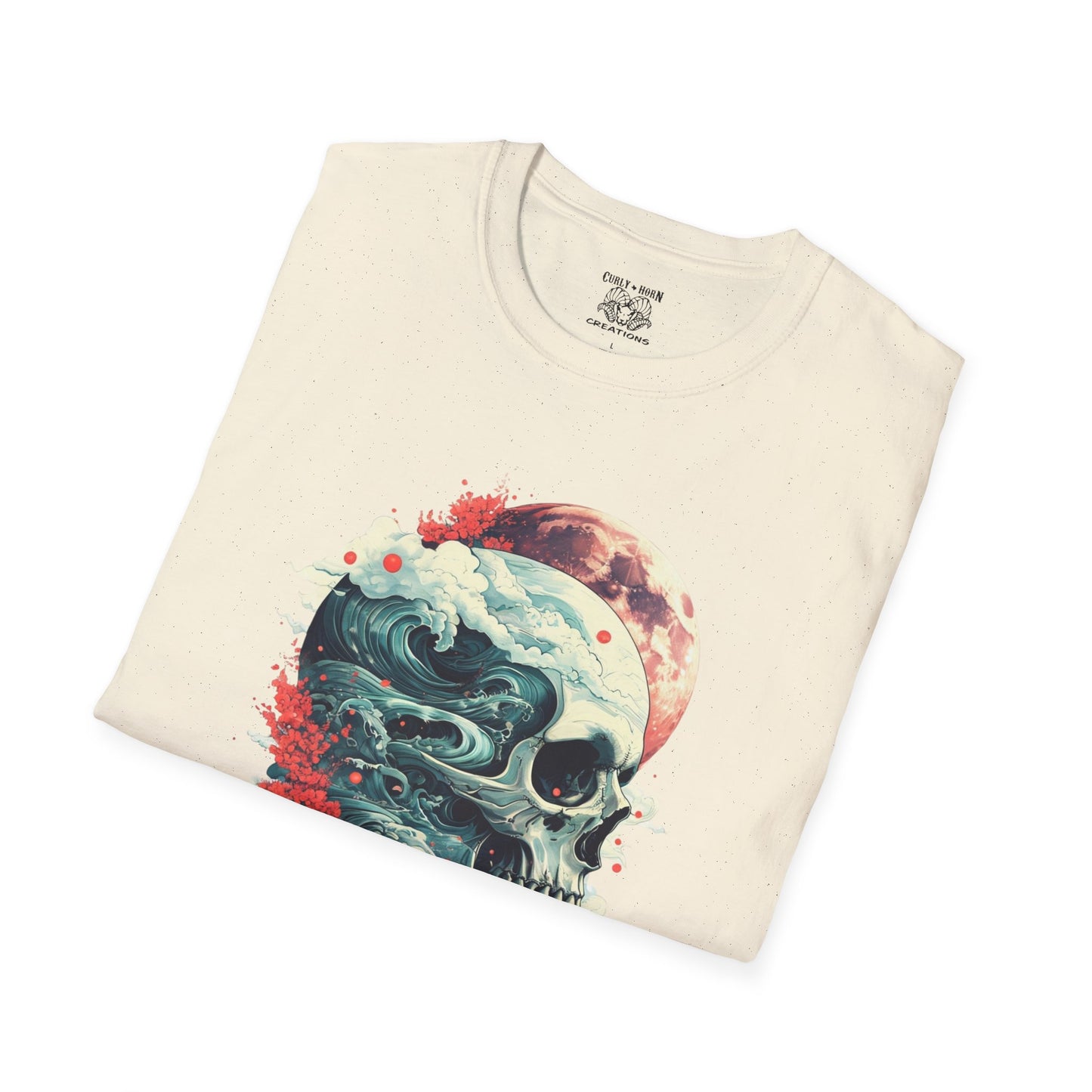Gothic Skull Graphic T-Shirt, Casual Tee, Unisex Apparel, Streetwear, Halloween Clothing, Unique Gift