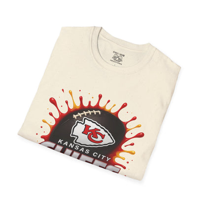Kansas City Chiefs Softstyle T-Shirt, Unisex Team Tee, Football Fan Apparel, Game Day Shirt, Sports Merchandise