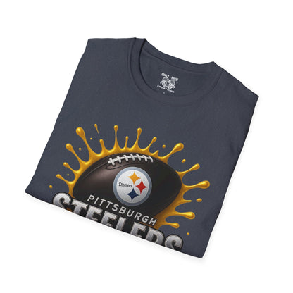 Pittsburgh Steelers Unisex Softstyle T-Shirt, NFL Tee, Game Day Apparel, Sports Fan Shirt, Football Gift, Casual Wear
