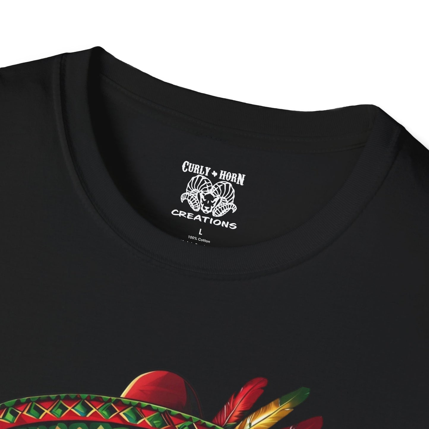 Mexican Woman Design Unisex T-Shirt, Celebrate Mexican Culture, Great for Festivals, Cinco de Mayo, Gift for Her