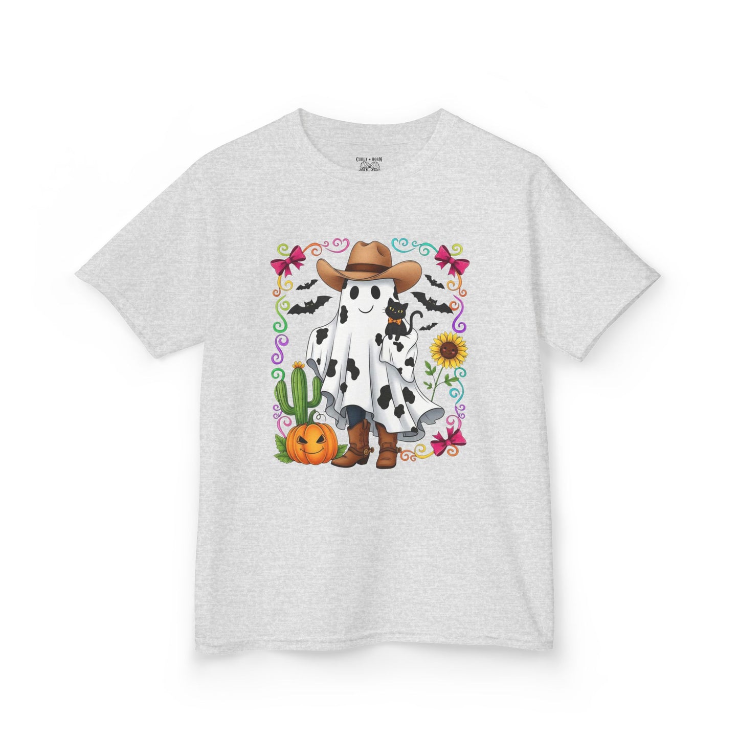 Ghost Halloween Kids Tee, Fun Halloween Shirt, Ghost Costume T-Shirt, Cute Fall Outfit, Kids Spooky Apparel