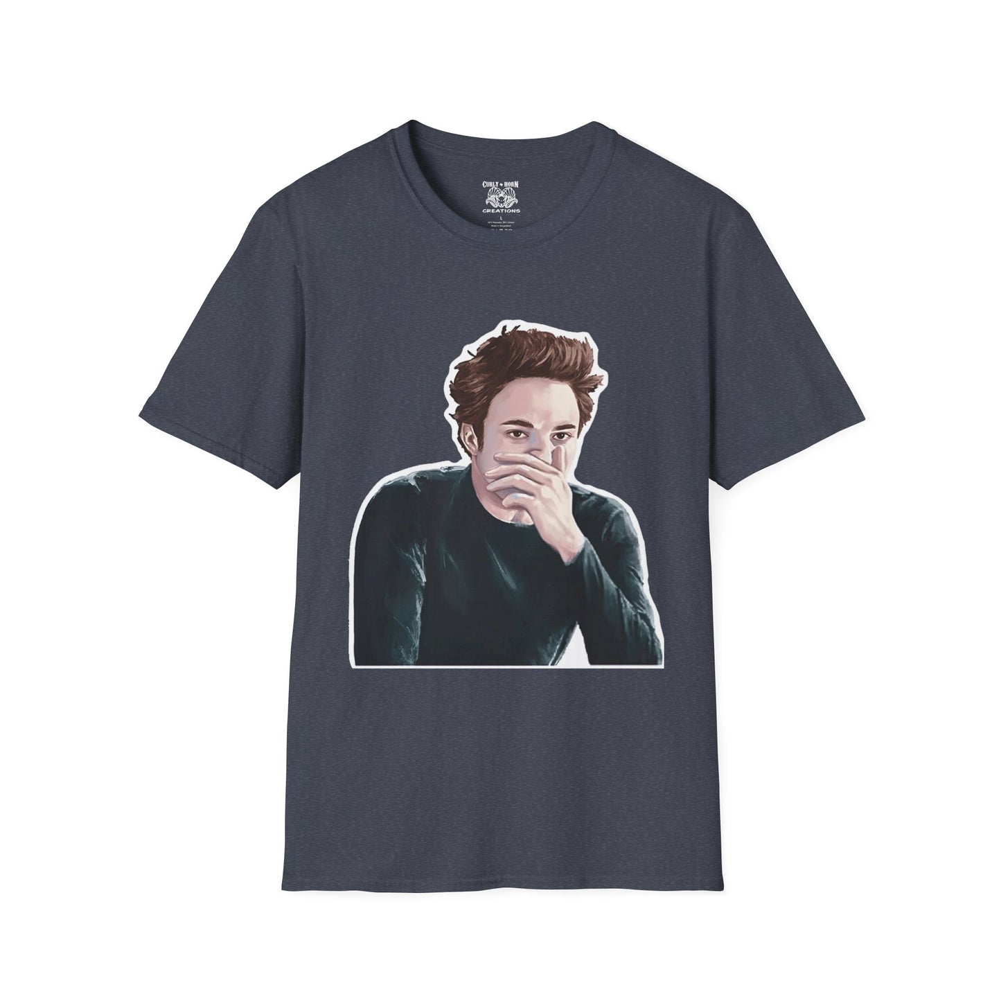Edward Cullen Graphic Tee - Perfect for Everyday Wear, Gifts, Casual Outings, Art Lovers, Birthdays, and More!
