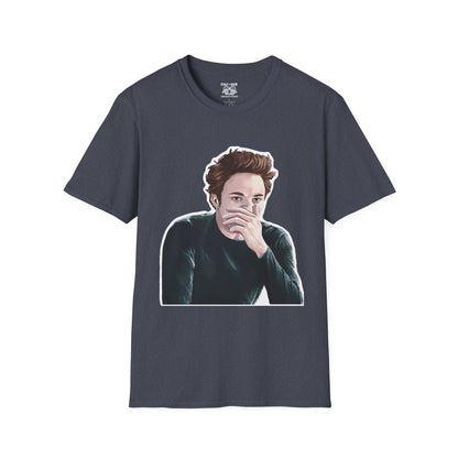 Edward Cullen Graphic Tee - Perfect for Everyday Wear, Gifts, Casual Outings, Art Lovers, Birthdays, and More!