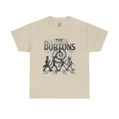 The Burtons Unisex Heavy Cotton Tee - Perfect for Halloween, Movie Lovers, Casual Wear, Gifts, and Everyday Style