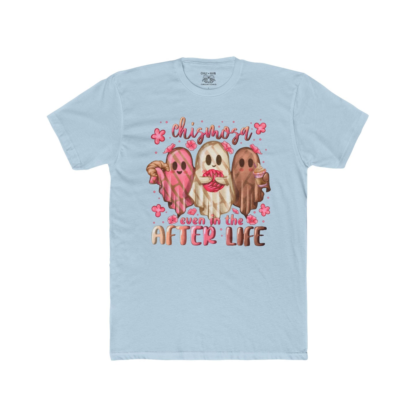 Chismosa Ghosts Unisex Cotton Crew Tee