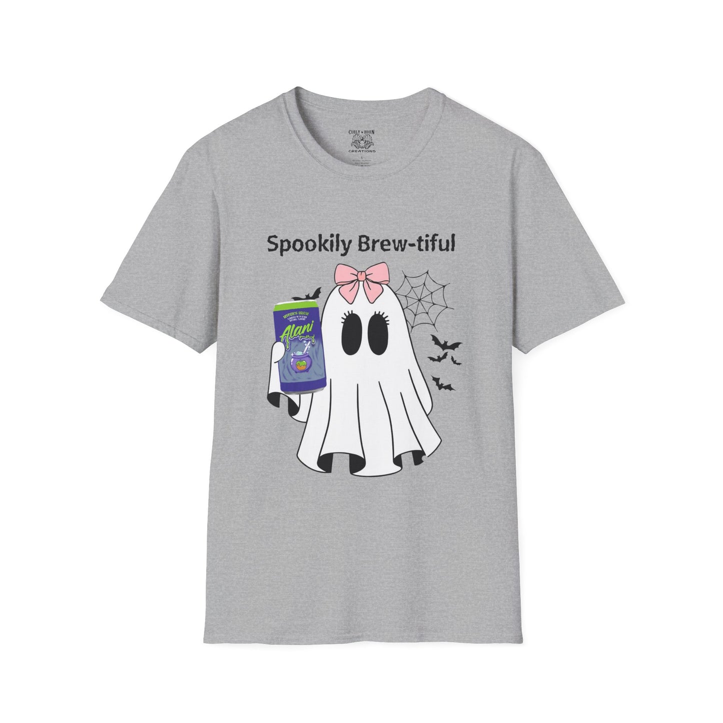Spookily Brew-tiful Ghost T-Shirt