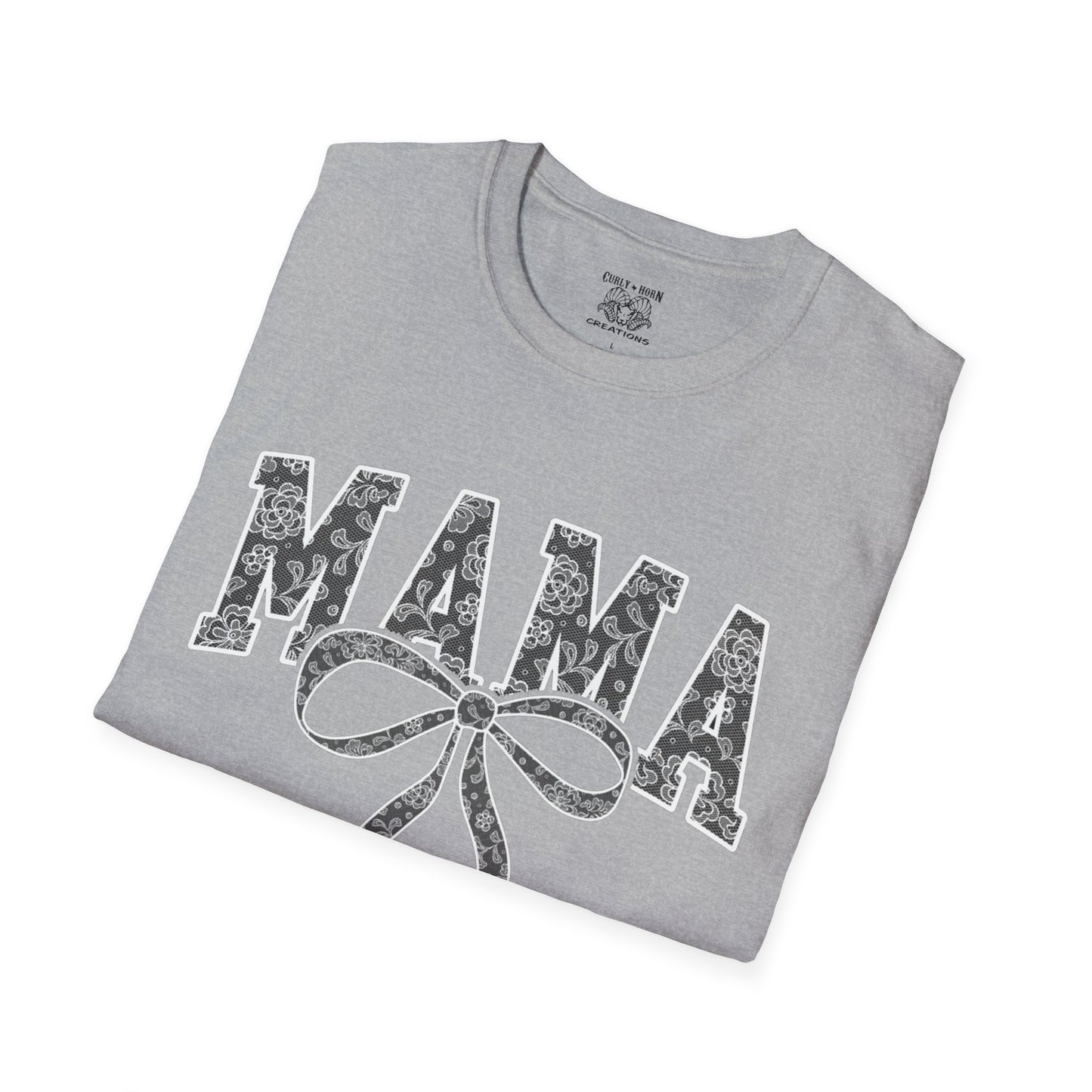 Graphic "Mama" Shirt, Cute Mom Shirt, Perfect Gift for New Moms, Mom Day Apparel, Casual Wear