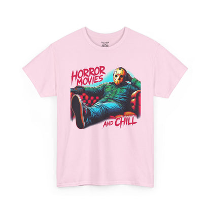 Jason Horror Movies Tee, Unisex Graphic Shirt, Perfect for Halloween, Movie Nights, Gift for Horror Fans, Chill Vibes Apparel