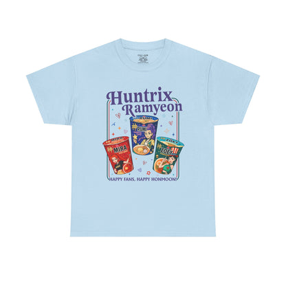 Huntrix Demon Hunter Unisex Heavy Cotton Tee, Fun Casual Wear, Perfect for Food Lovers, Gift for Friends, Anime Lovers Tee