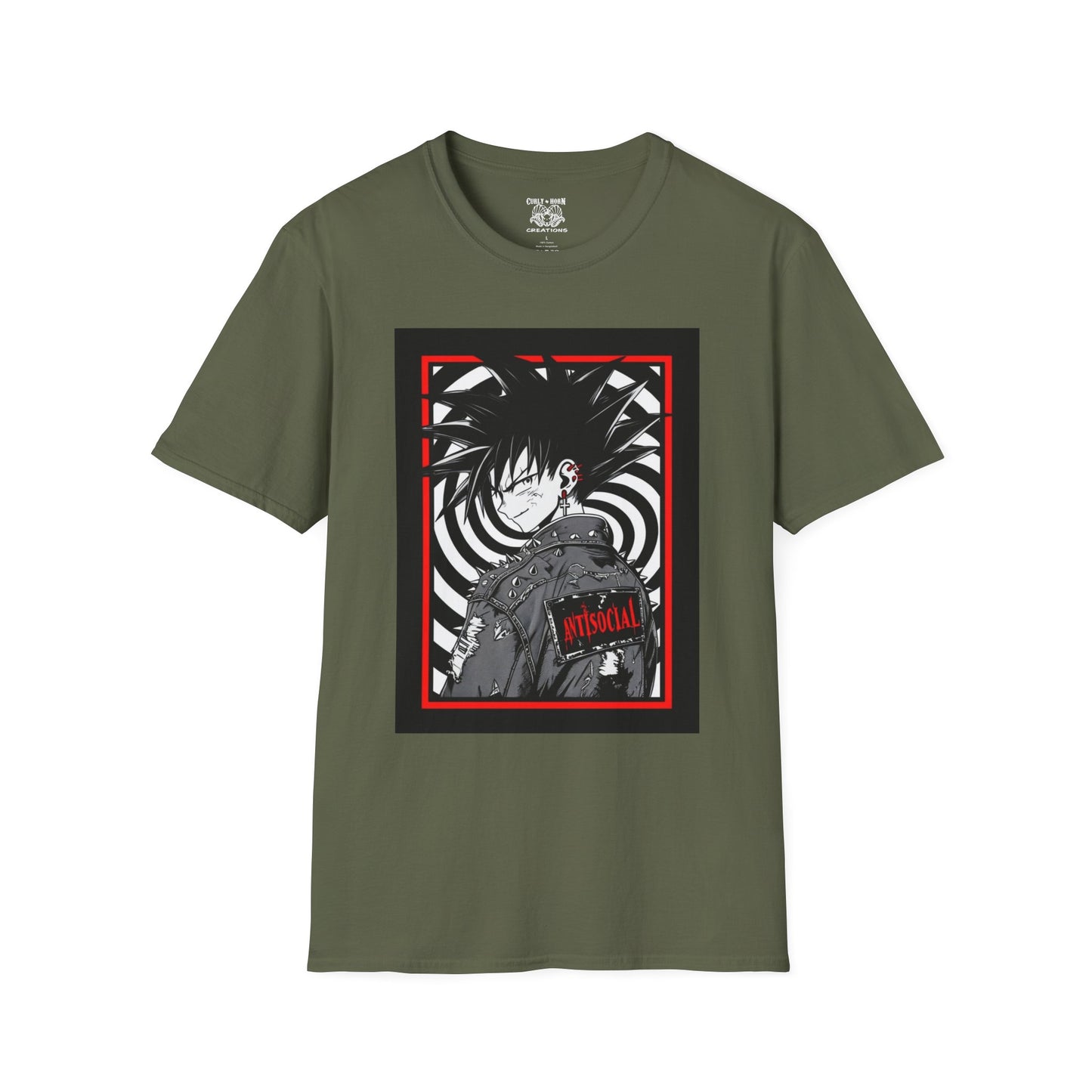 Retro Anime Graphic T-Shirt, Unisex Tee for Fans, Casual Wear, Gift for Birthdays, Streetwear, Collector's Item