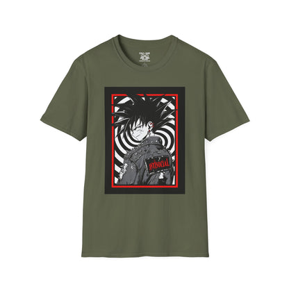 Retro Anime Graphic T-Shirt, Unisex Tee for Fans, Casual Wear, Gift for Birthdays, Streetwear, Collector's Item