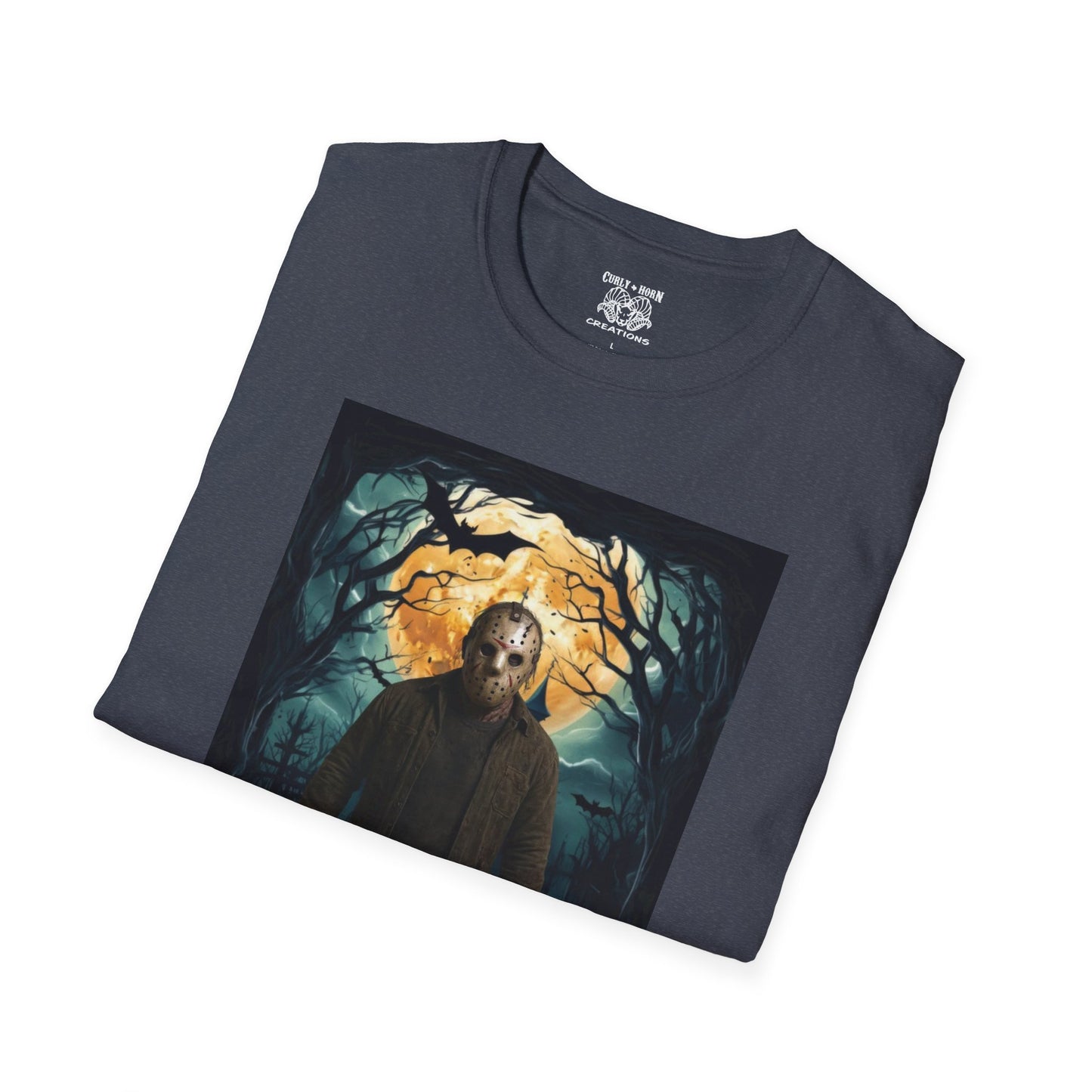 Jason Halloween Unisex T-Shirt, Spooky Apparel, Horror Movie Gift, Festival Outfit, Fall Wardrobe Essential