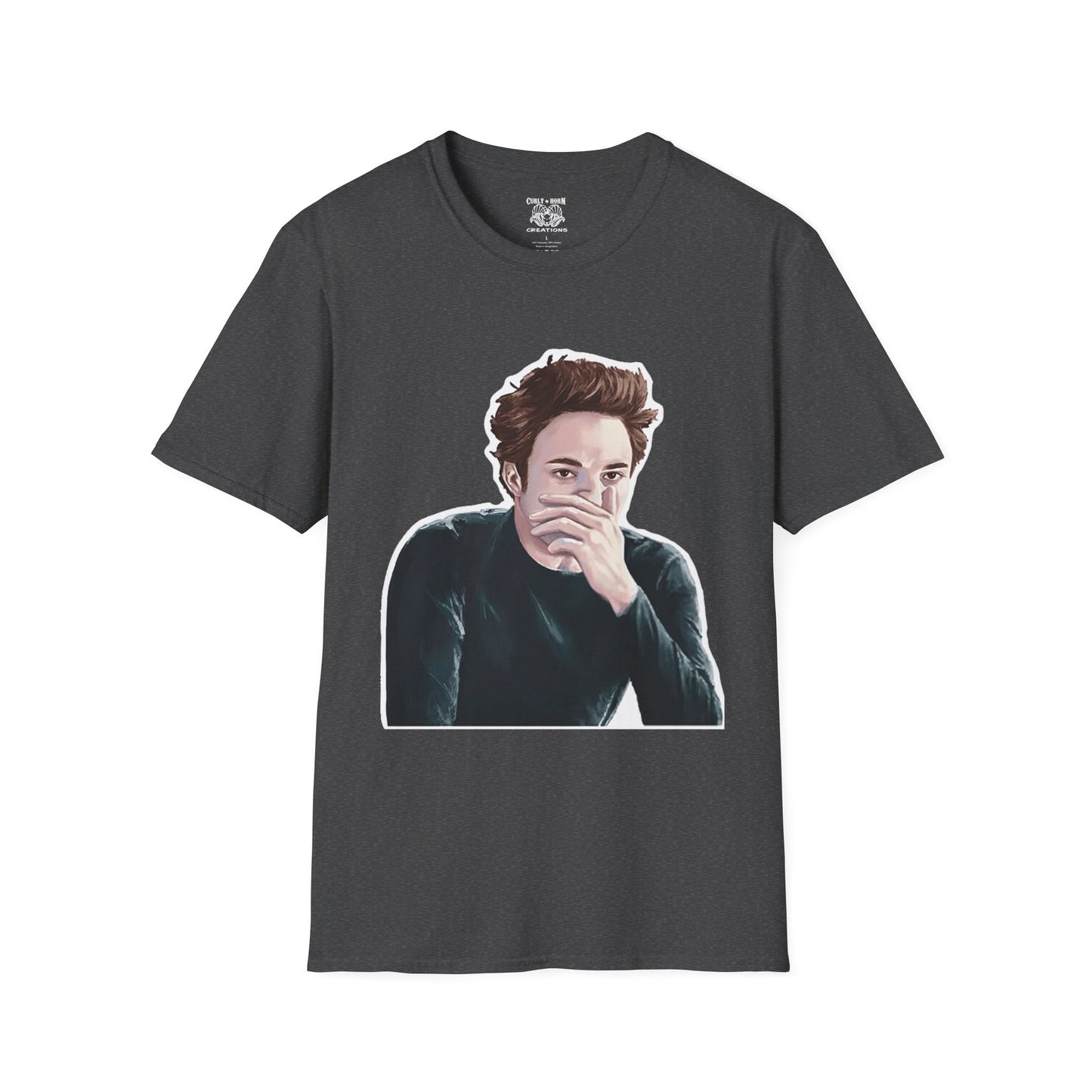 Edward Cullen Graphic Tee - Perfect for Everyday Wear, Gifts, Casual Outings, Art Lovers, Birthdays, and More!