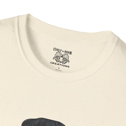 Chill Skeleton Tee - Unisex Softstyle T-Shirt, Halloween Costume, Casual Wear, Trendy Graphic Tee, Unique Gift Idea
