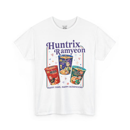 Huntrix Demon Hunter Unisex Heavy Cotton Tee, Fun Casual Wear, Perfect for Food Lovers, Gift for Friends, Anime Lovers Tee