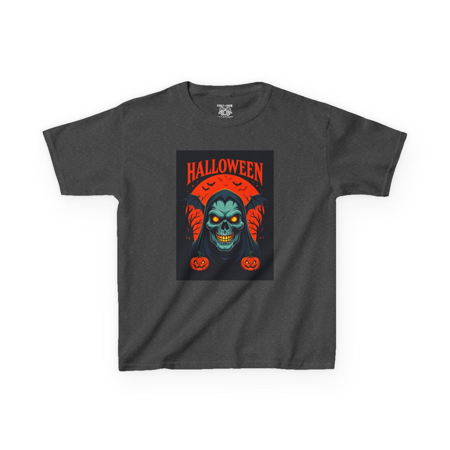 Halloween Kids Tee, Spooky Fun Shirt, Trick or Treat Apparel, Halloween Costume Top, Holiday T-Shirt for Kids