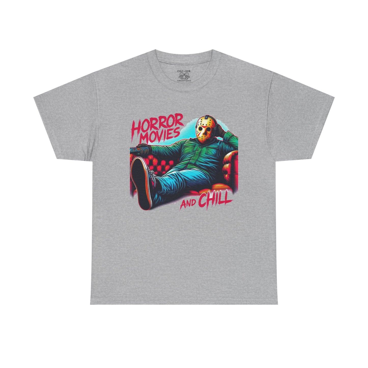 Jason Horror Movies Tee, Unisex Graphic Shirt, Perfect for Halloween, Movie Nights, Gift for Horror Fans, Chill Vibes Apparel