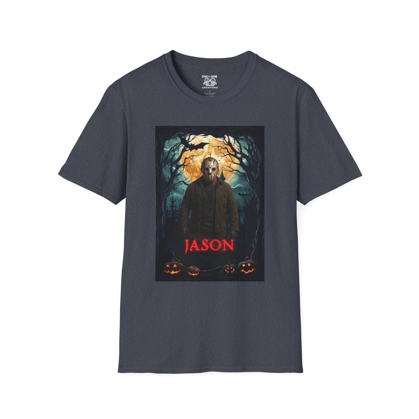 Jason Halloween Unisex T-Shirt, Spooky Apparel, Horror Movie Gift, Festival Outfit, Fall Wardrobe Essential