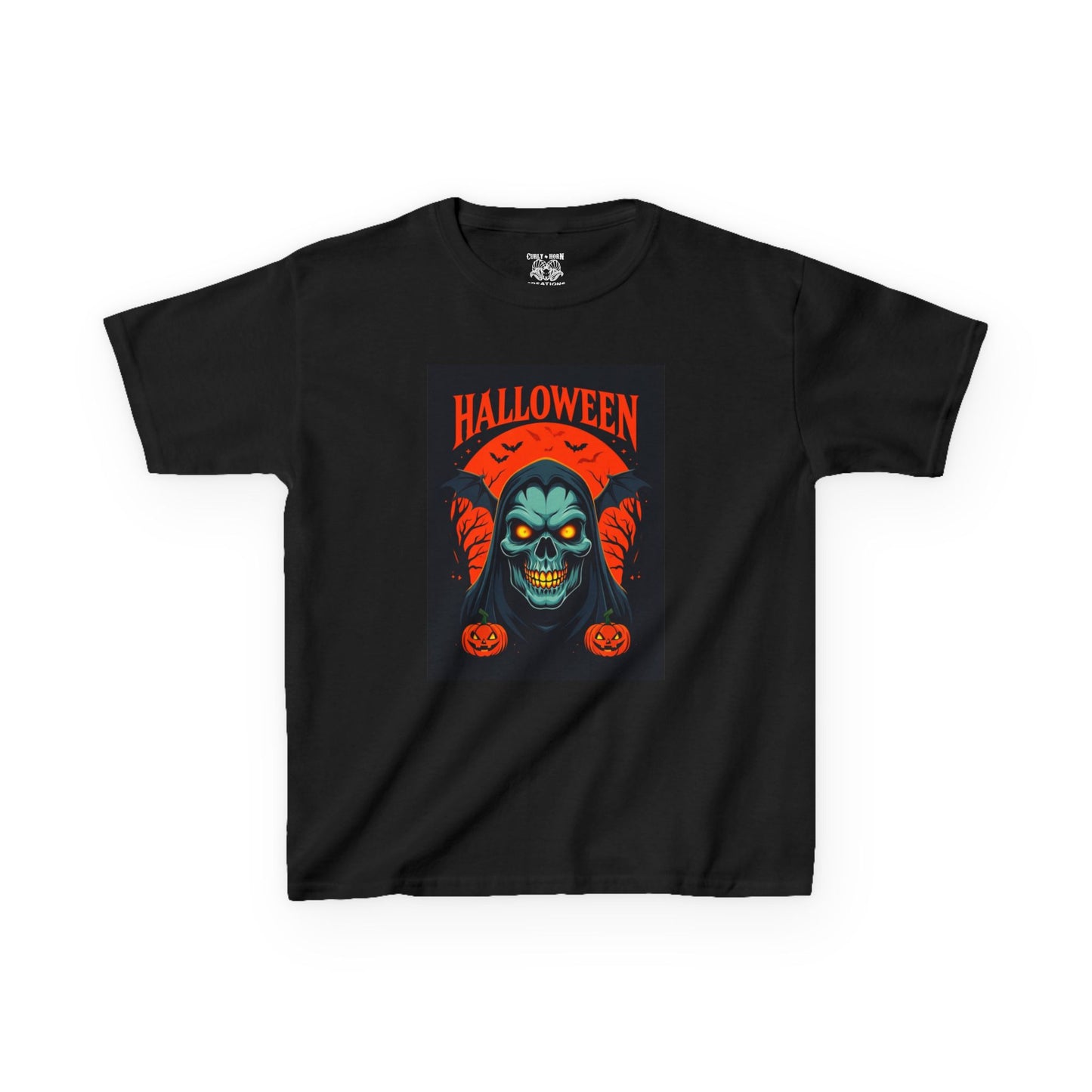 Halloween Kids Tee, Spooky Fun Shirt, Trick or Treat Apparel, Halloween Costume Top, Holiday T-Shirt for Kids
