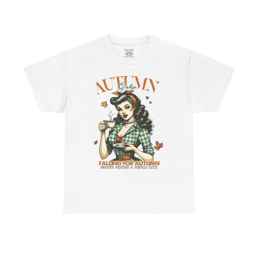 Autumn Girl Unisex Tee, Fall Vibes Shirt, Nature Lover T-Shirt, Autumn Apparel, Seasonal Graphic Tee