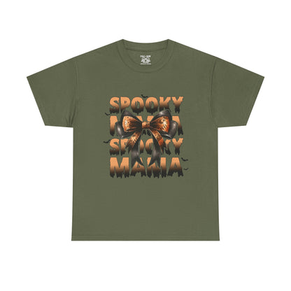 Spooky Season Unisex Heavy Cotton Tee, Halloween Shirt, Ghost Graphic Tee, Fall Fashion, Haunted House Tee