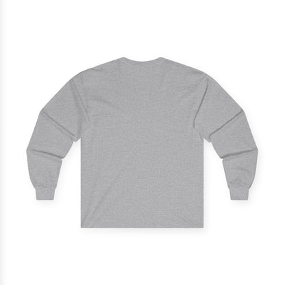Ghostly Halloween Long Sleeve Tee | Unisex Fall Shirt, Spooky Costume Top, Pumpkin Patch Apparel, Halloween Gift, Cozy Autumn Wear