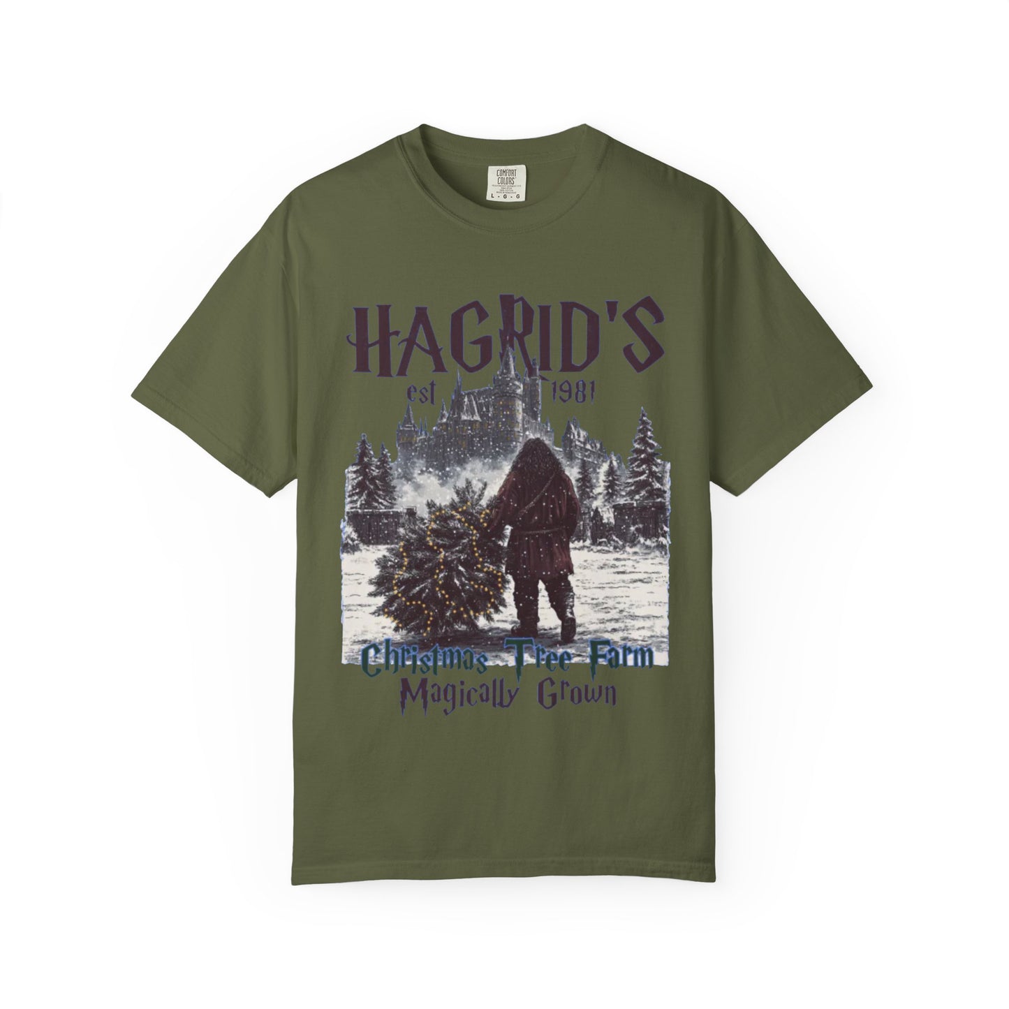 Hagrid's Christmas Tree Farm T-Shirt, Cozy Holiday Tee, Unique Gift for Tree Lovers, Unisex Shirt for Winter Celebrations, Perfect for [...]