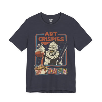 Art Crispies Unisex Tee - Fun Graphic Shirt, Gift for Art Lovers, Casual Wear, Halloween Costume, Unique Apparel