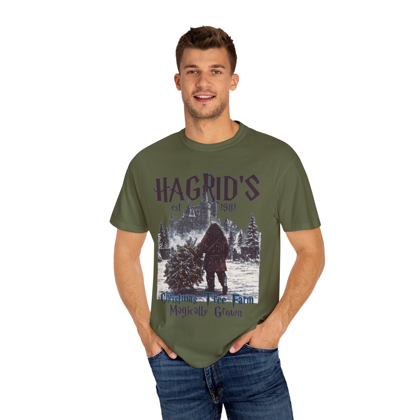 Hagrid's Christmas Tree Farm T-Shirt, Cozy Holiday Tee, Unique Gift for Tree Lovers, Unisex Shirt for Winter Celebrations, Perfect for [...]