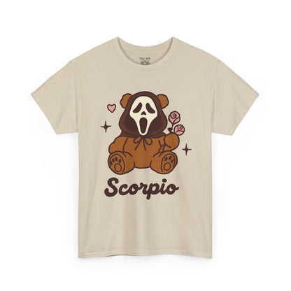 Scorpio Ghost Bear T-Shirt | Unisex Heavy Cotton Tee, Cute Gift for Scorpio, Halloween Shirt, Casual Wear, Graphic Tee, Unique [...]