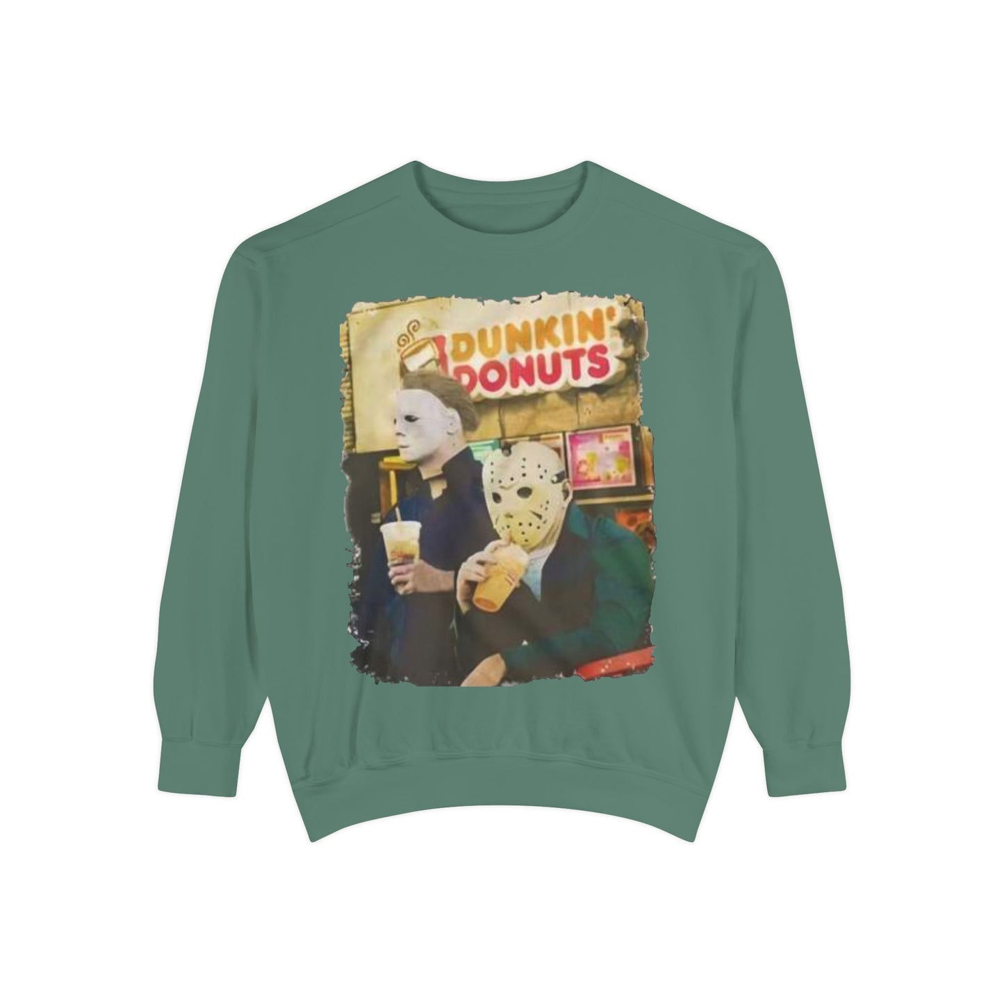 Funny Sweatshirt with Horror Movie Theme, Unisex Garment-Dyed Top, Perfect for Halloween, Gift for Movie Lovers, Cozy Casual Wear, [...]