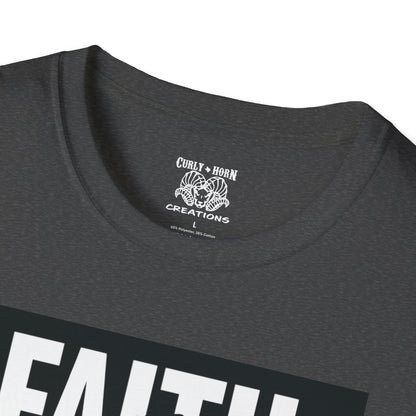 Faith Over Fear Inspirational T-Shirt, Unisex Tee, Spiritual Gift, Christian Apparel, Motivational Graphic Shirt
