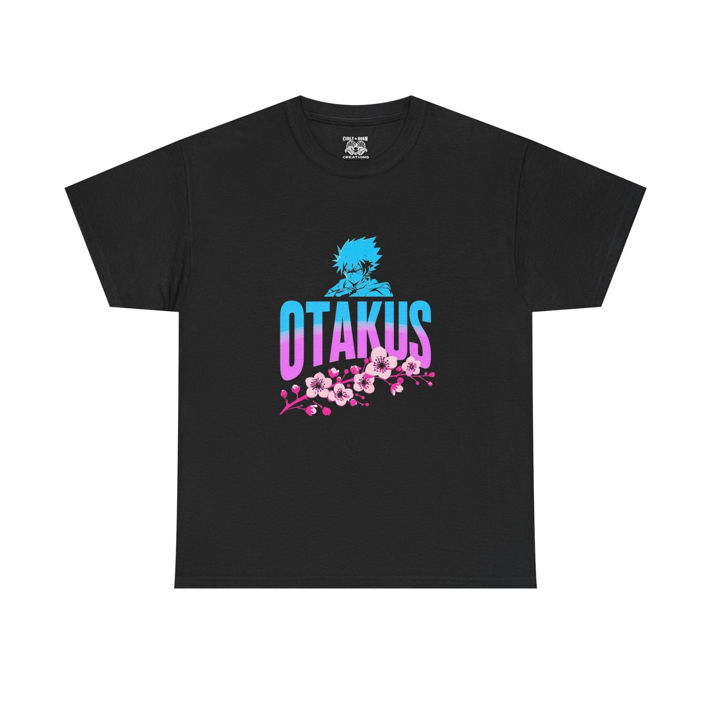 Otakus Unisex Heavy Cotton Tee, Anime T-Shirt, Comfortable Fashion, Perfect Gift for Fans, Casual Wear, Pop Culture Apparel
