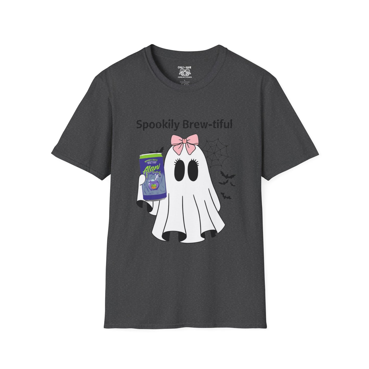 Spookily Brew-tiful Ghost T-Shirt