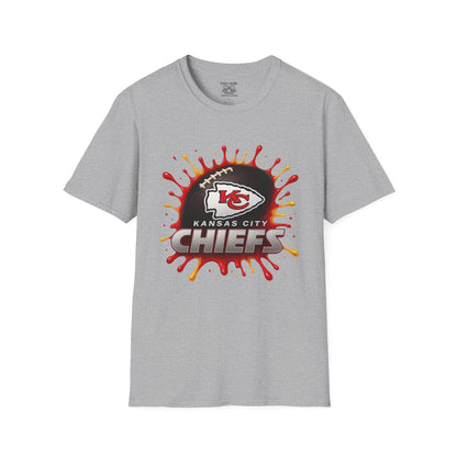 Kansas City Chiefs Softstyle T-Shirt, Unisex Team Tee, Football Fan Apparel, Game Day Shirt, Sports Merchandise