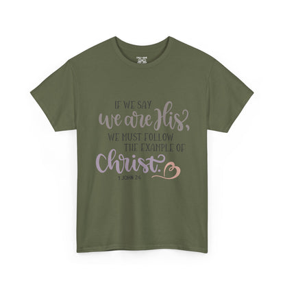 Unisex Christian Quote Tee, Inspirational Shirt, Faith-Based Gift, Everyday Wear, Religious Apparel