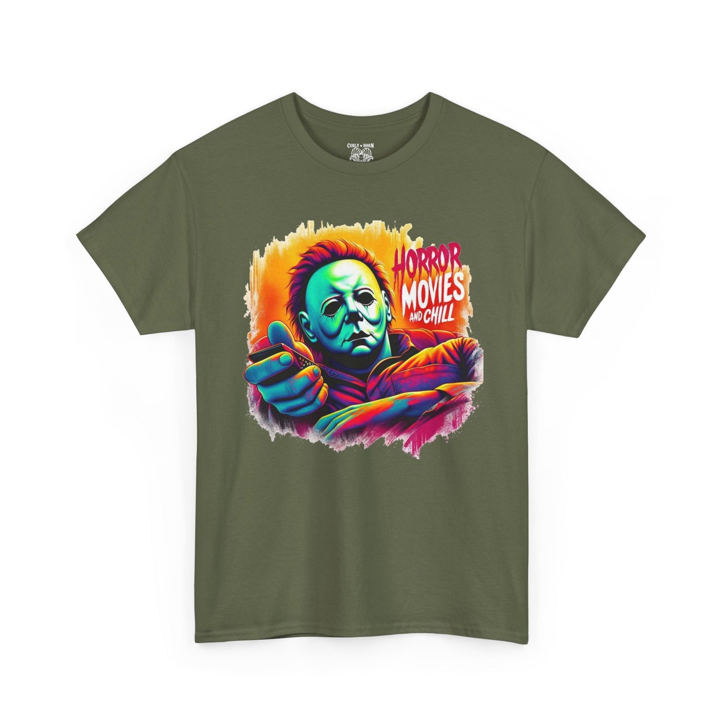 Horror Movie Tee, Halloween Apparel, Retro Graphic Shirt, Unisex Cotton Top, Movie Night Outfit, Scary Film Clothing