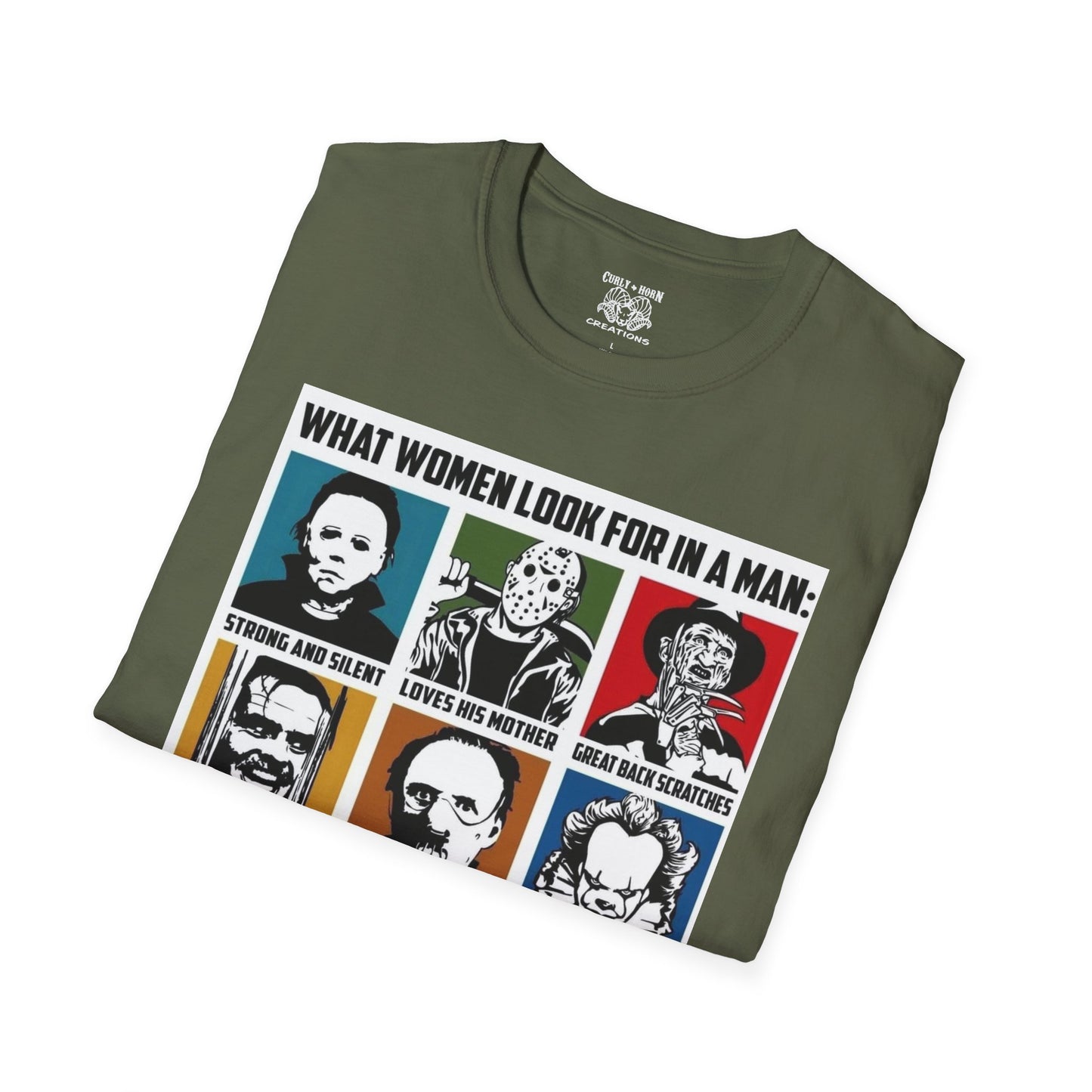 What Women Look For in a Man T-Shirt, Graphic Tee for Women, Gift for Her, Funny Quote Shirt, Unisex Casual Wear, Perfect for Birthdays