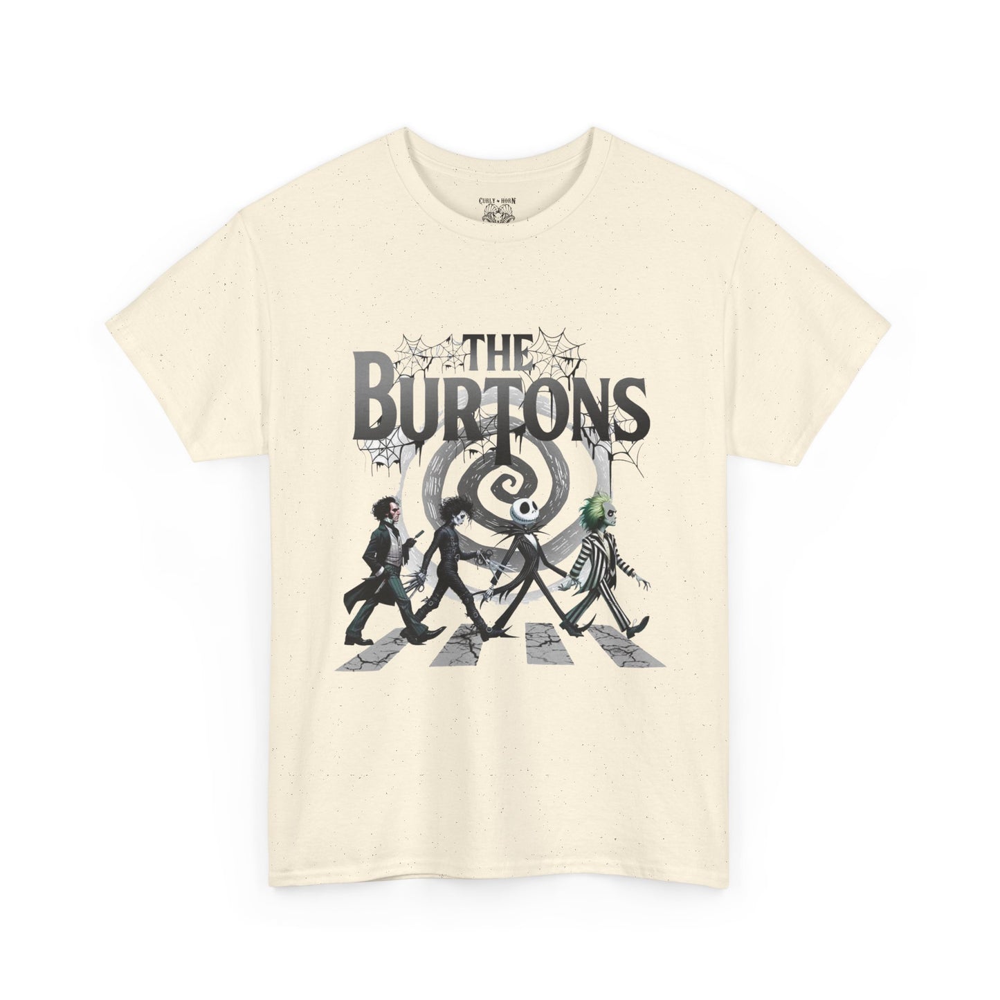 The Burtons Unisex Heavy Cotton Tee - Perfect for Halloween, Movie Lovers, Casual Wear, Gifts, and Everyday Style