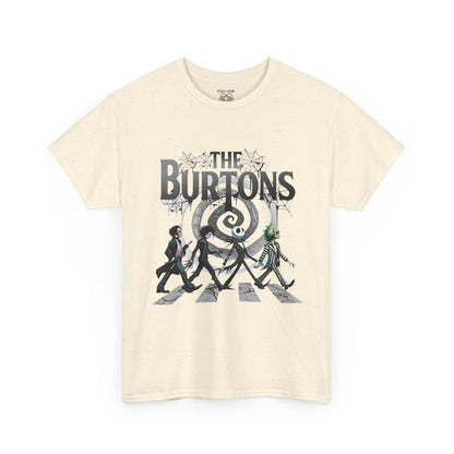 The Burtons Unisex Heavy Cotton Tee - Perfect for Halloween, Movie Lovers, Casual Wear, Gifts, and Everyday Style