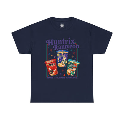 Huntrix Demon Hunter Unisex Heavy Cotton Tee, Fun Casual Wear, Perfect for Food Lovers, Gift for Friends, Anime Lovers Tee