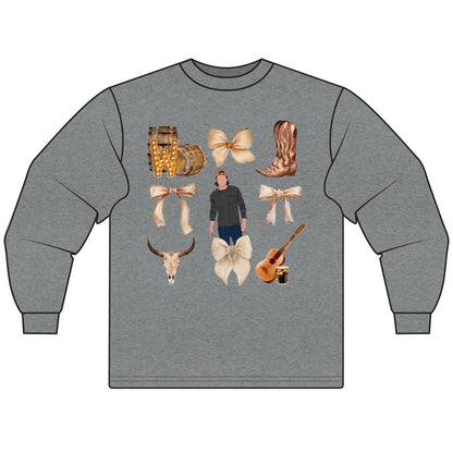 Country Music Unisex Long Sleeve Tee