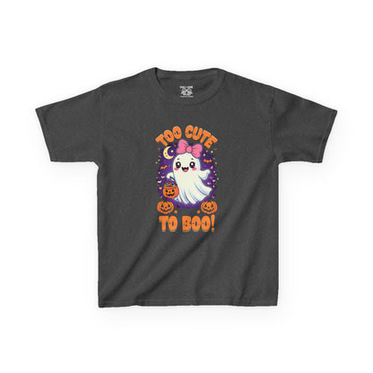 Kids Halloween Ghost Tee, Cute Ghost Kids Shirt, Boo T-Shirt, Halloween Costume Top, Spooky Kids Clothing