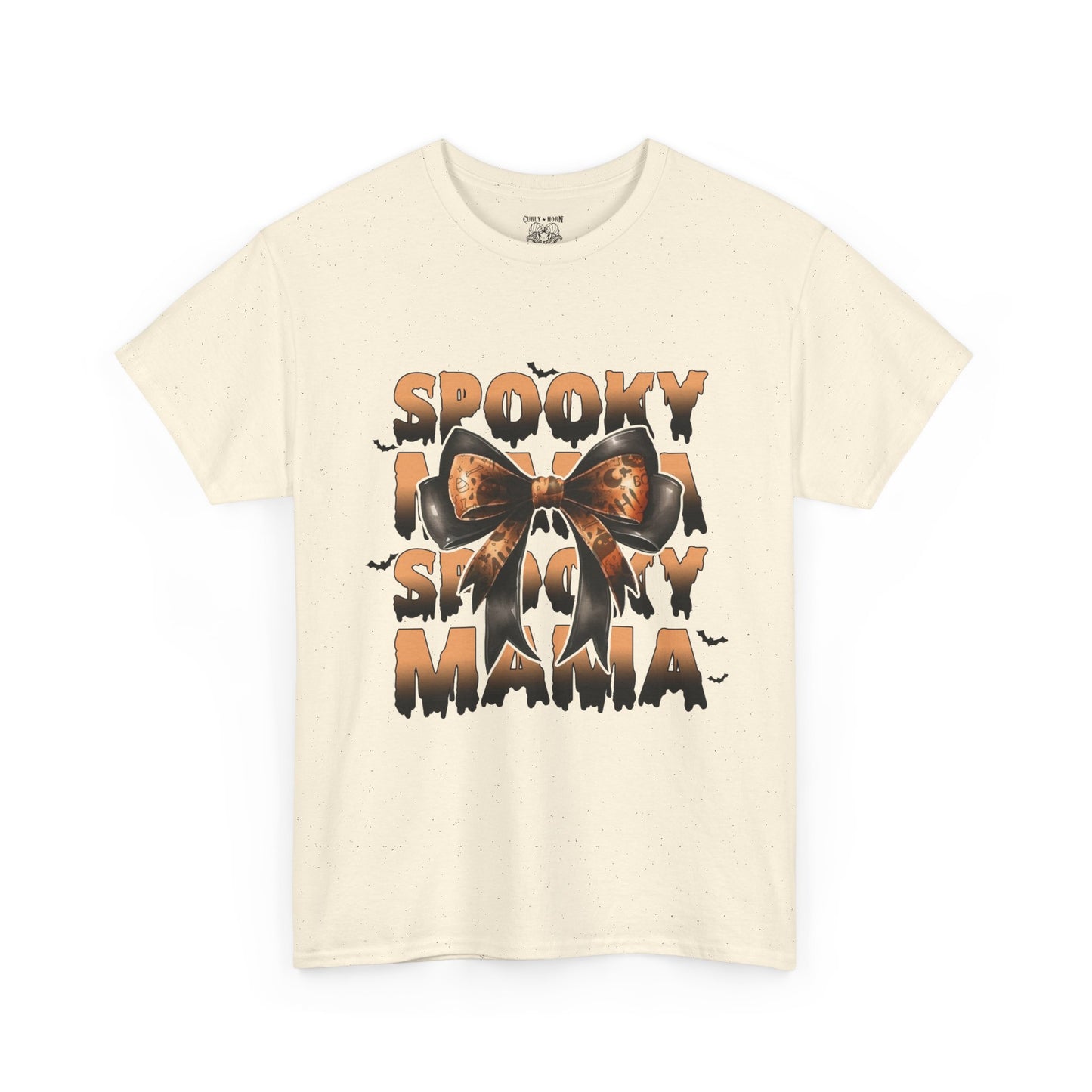 Spooky Season Unisex Heavy Cotton Tee, Halloween Shirt, Ghost Graphic Tee, Fall Fashion, Haunted House Tee