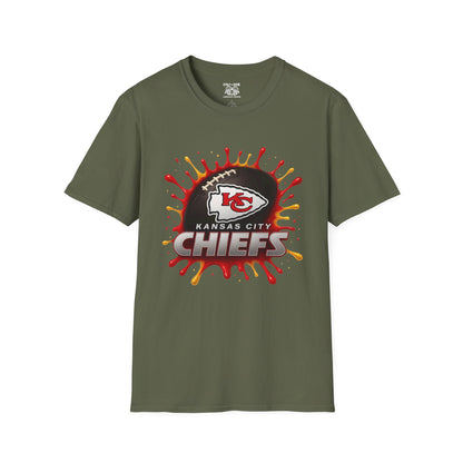 Kansas City Chiefs Softstyle T-Shirt, Unisex Team Tee, Football Fan Apparel, Game Day Shirt, Sports Merchandise